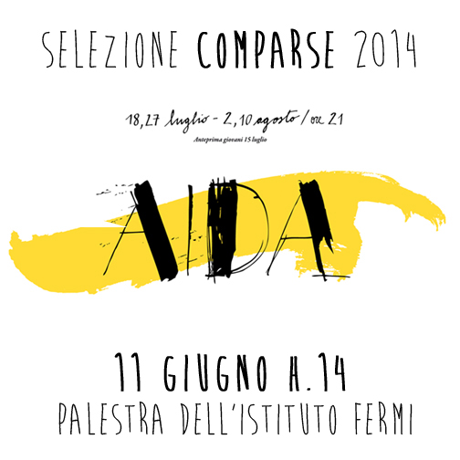 Lo Sferisterio cerca comparse per l’Aida